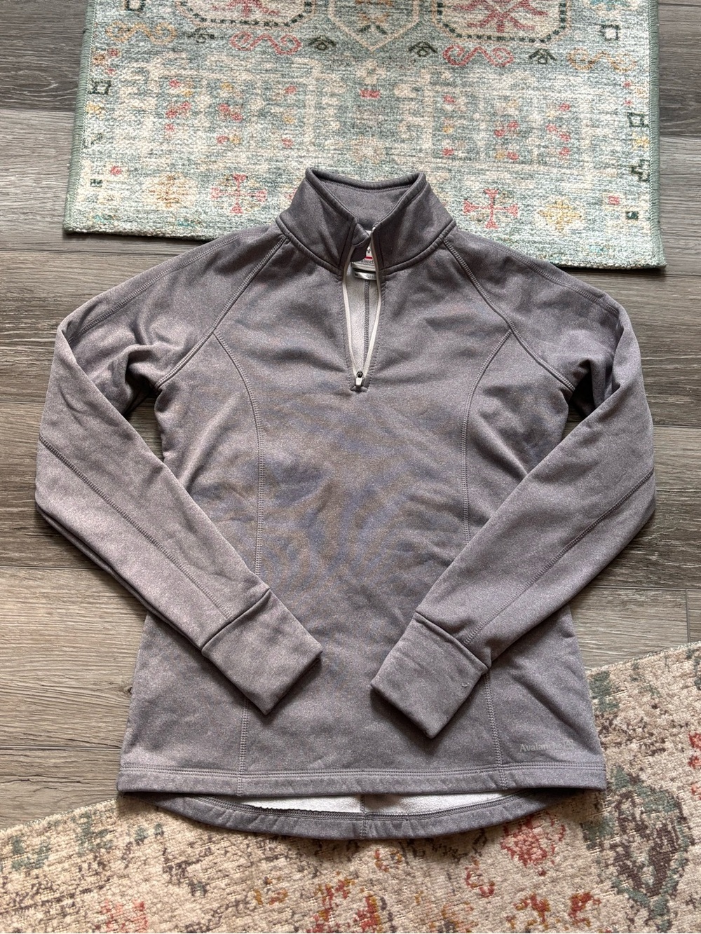 🩶Avalanche🩶 Gray Quarter-Zip Pullover